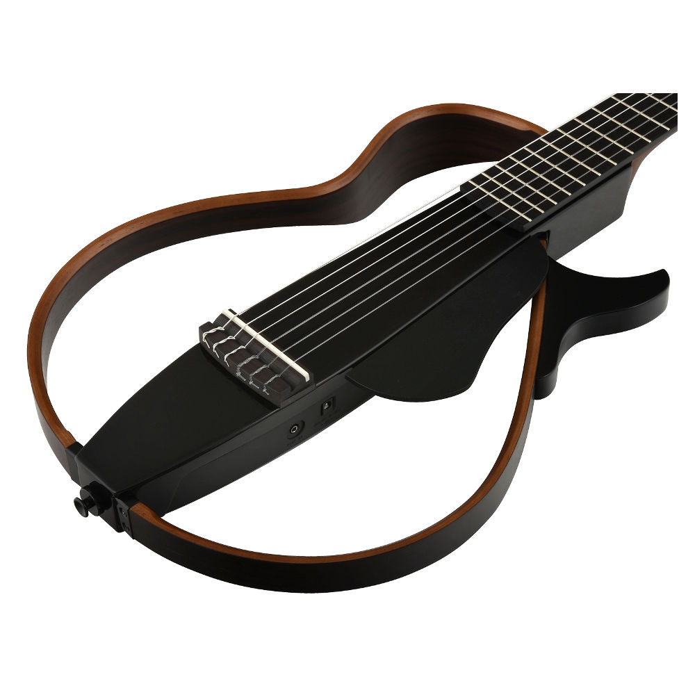 Yamaha SLG200NTBL Silent Klasik Gitar (Trans Black) 2