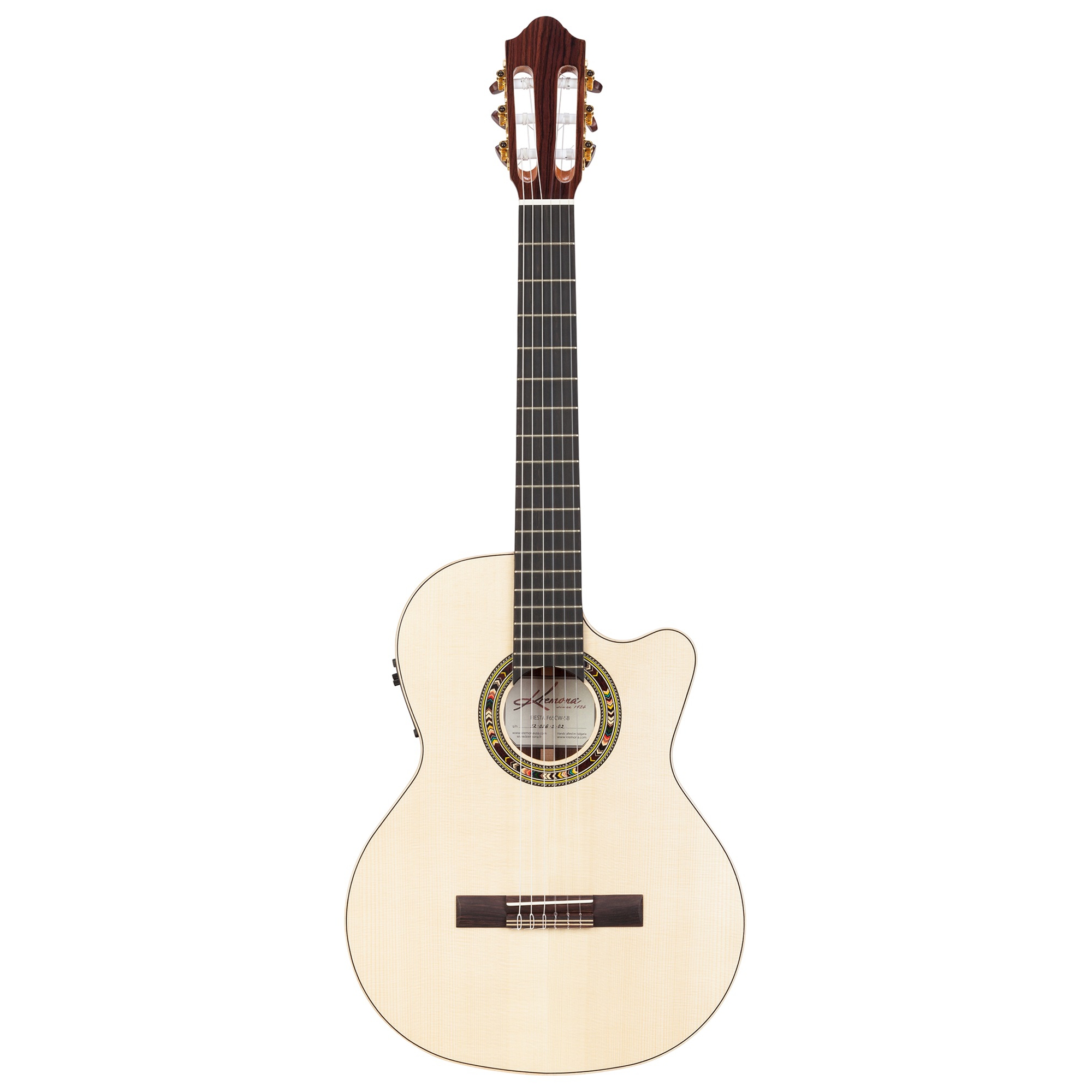 Kremona F65CW-SB Elektro Klasik Gitar (Sunburst) 1