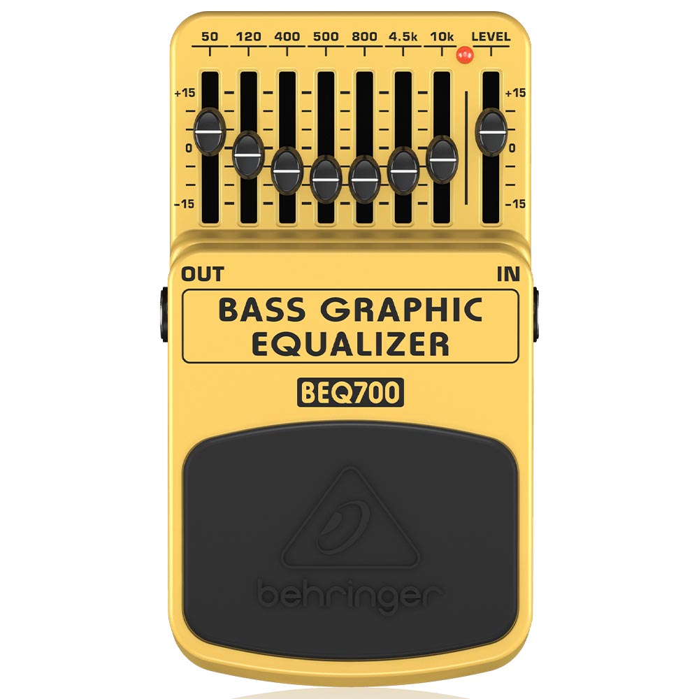 BEHRINGER BASS GRAPHIC EQUALIZER BEQ700 / Pedal 1