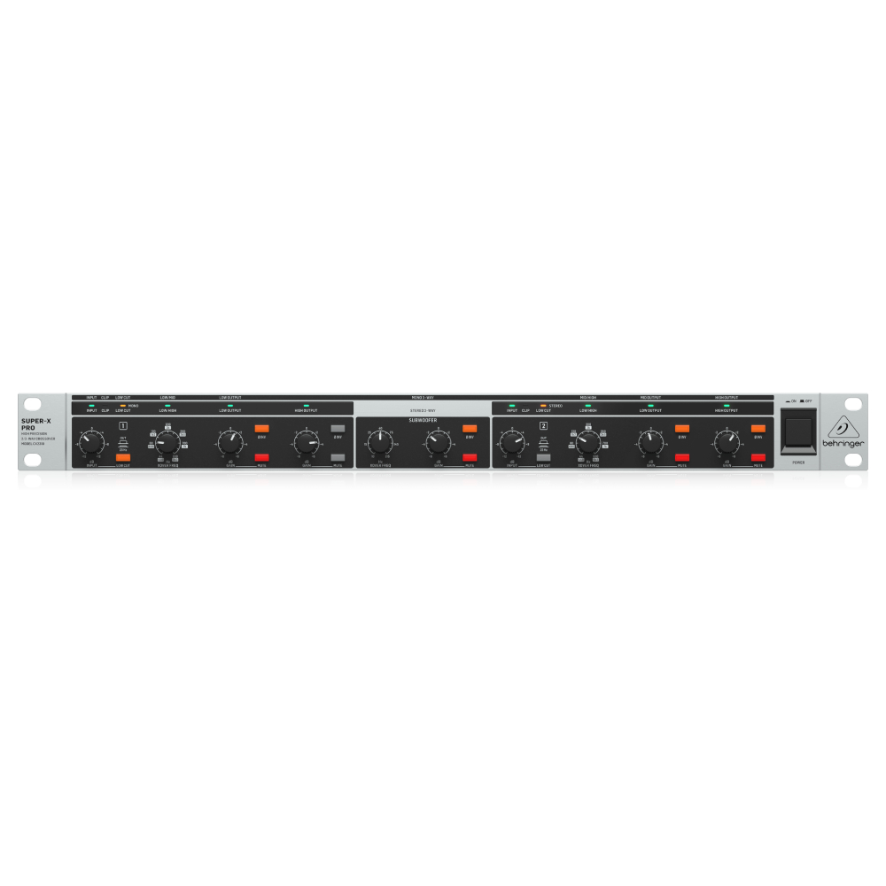 BEHRINGER SUPER-X PRO CX2310 V2 Crossover 1