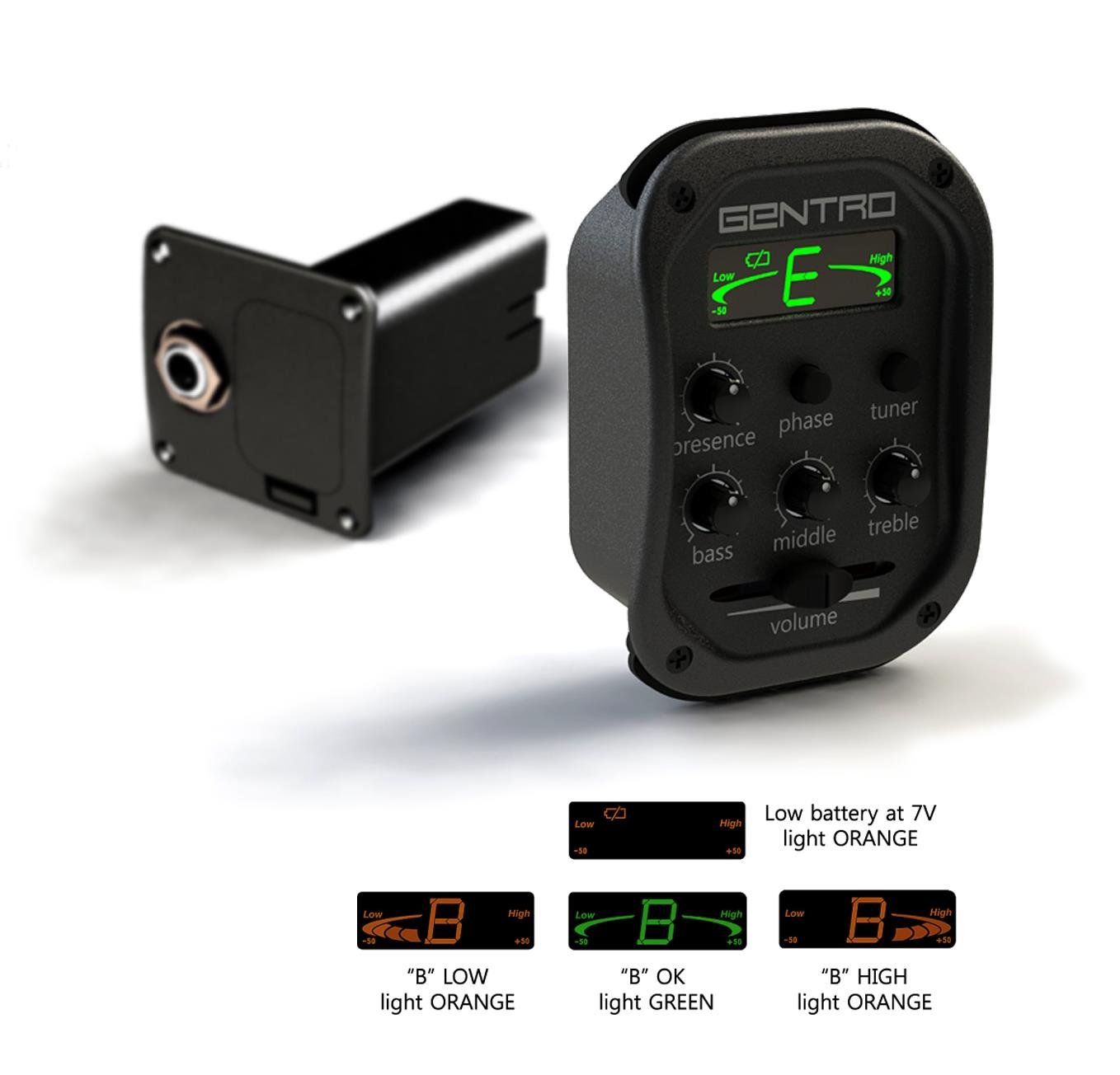 4 BAND EQUALİZER+TUNER+SAZ İÇİN EŞİKALTI :GENTRO K 4