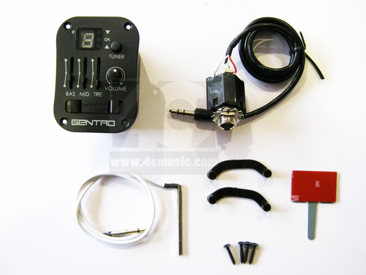 3 BAND EQUALİZER+TUNER+SAZ İÇİN EŞİKALTI :GENTRO K 3