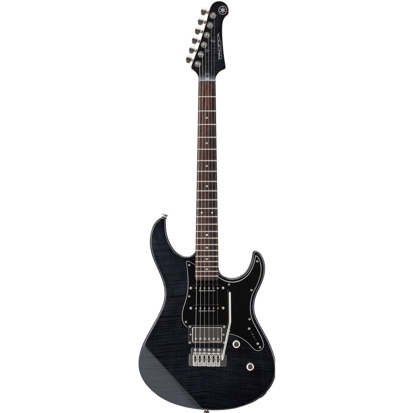 Yamaha PAC612VIIFM Pacifica Elektro Gitar (Translucent Black) 1