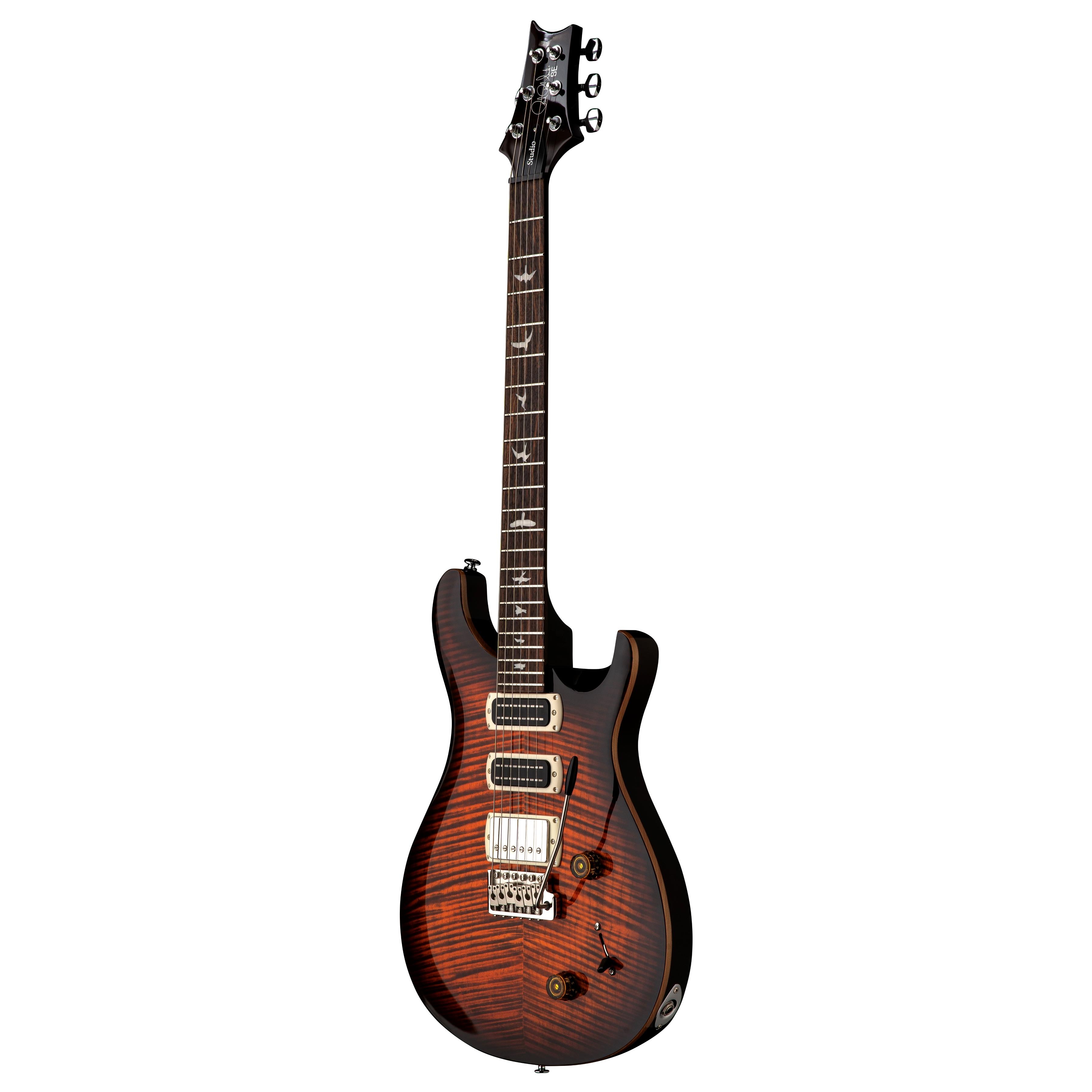 PRS SE Studio Elektro Gitar (Orange Tiger Smokeburst) 3