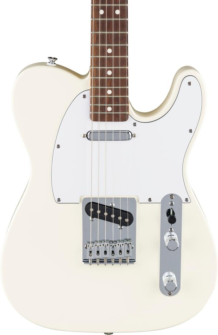 Fender Standard Telecaster Laurel Klavye Olympic White Elektro Gitar 1