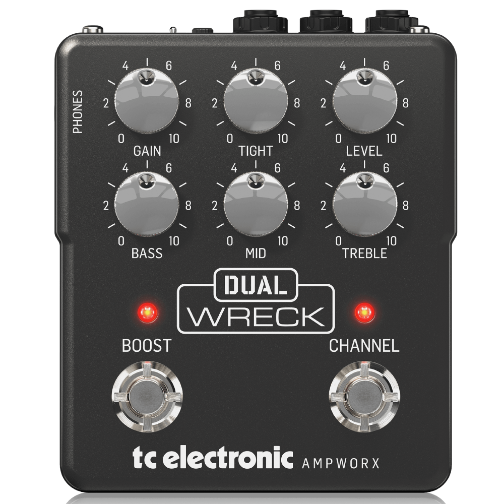 TC Electronic DUAL WRECK PREAMP Pedalı 1