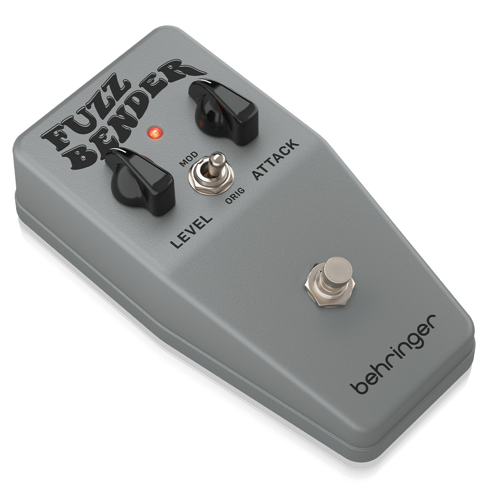 BEHRINGER FUZZ BENDER Vintage 60s Style Fuzz Pedal with Custom Bias Mod Switch 2