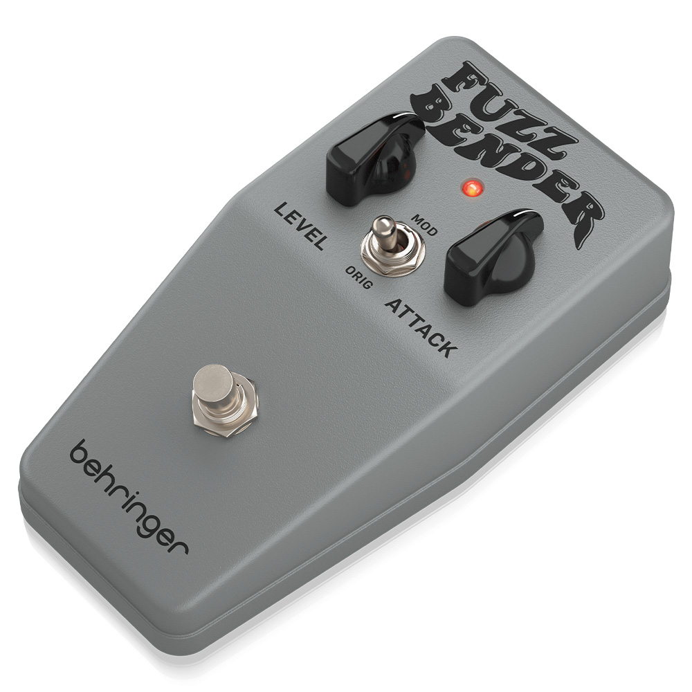 BEHRINGER FUZZ BENDER Vintage 60s Style Fuzz Pedal with Custom Bias Mod Switch 3