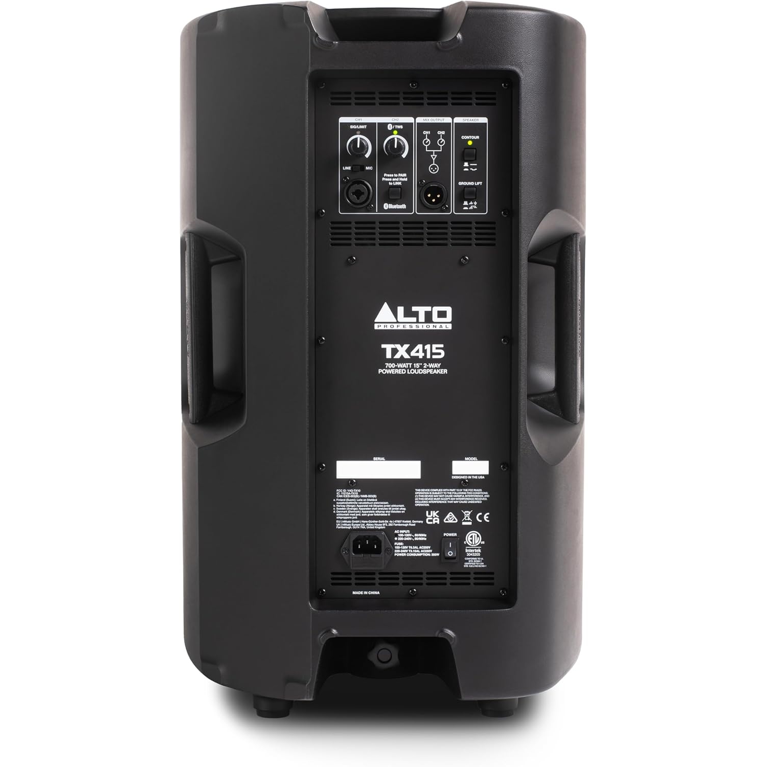 Alto Professional TX415 15" 700W Bluetooth Özellikli Aktif Hoparlör 4