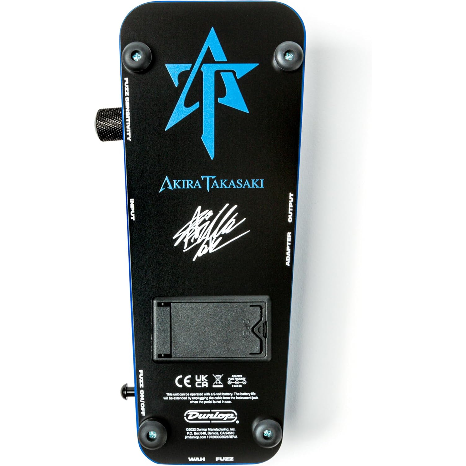 Jim Dunlop AT95 Akira Takasaki Sig Crybaby Fuzz Wah Pedalı 4