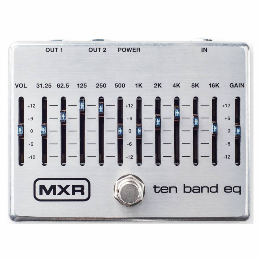 MXR M108 S 10 Band EQ Pedalı 1