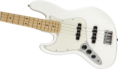 Fender Player Jazz Bass Akçaağaç Klavye Polar White Solak Bas Gitar 3