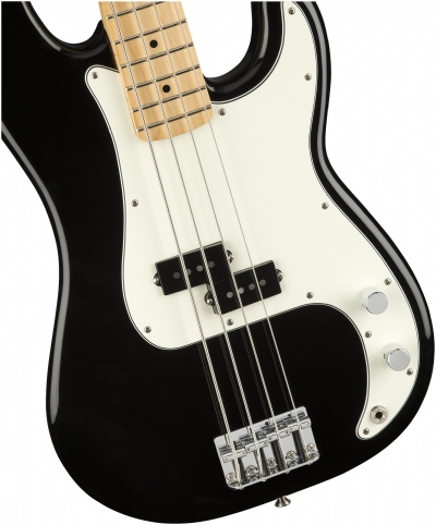 Fender Player Precision Bass Akçaağaç Klavye Black Bas Gitar 4