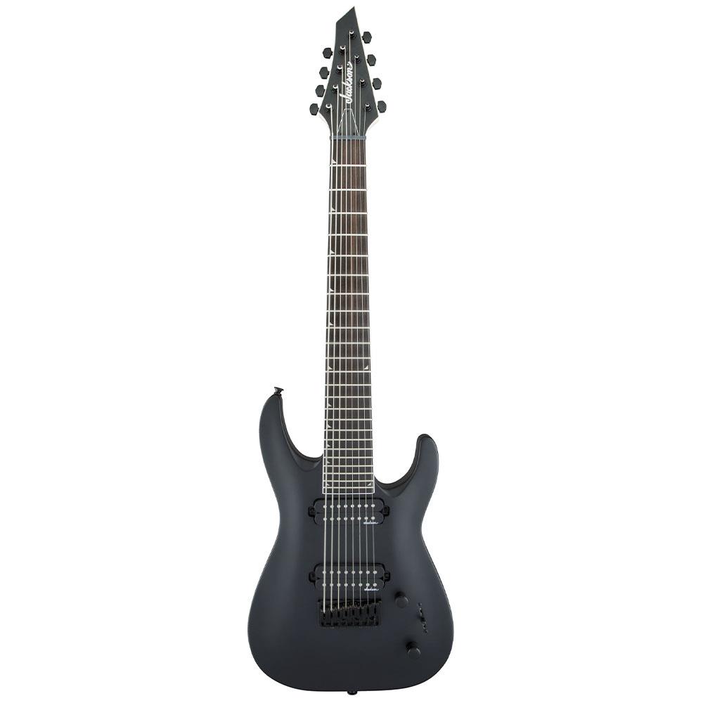 Jackson JS Dinky Arch Top JS32-8 DKA HT Amaranth Klavye Satin Black 8 Telli Elektro Gitar 1