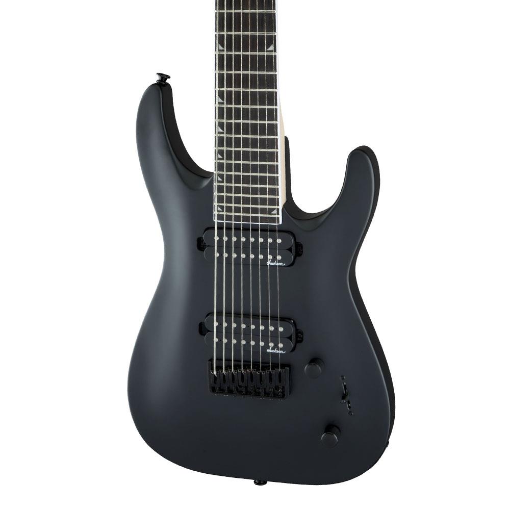 Jackson JS Dinky Arch Top JS32-8 DKA HT Amaranth Klavye Satin Black 8 Telli Elektro Gitar 3