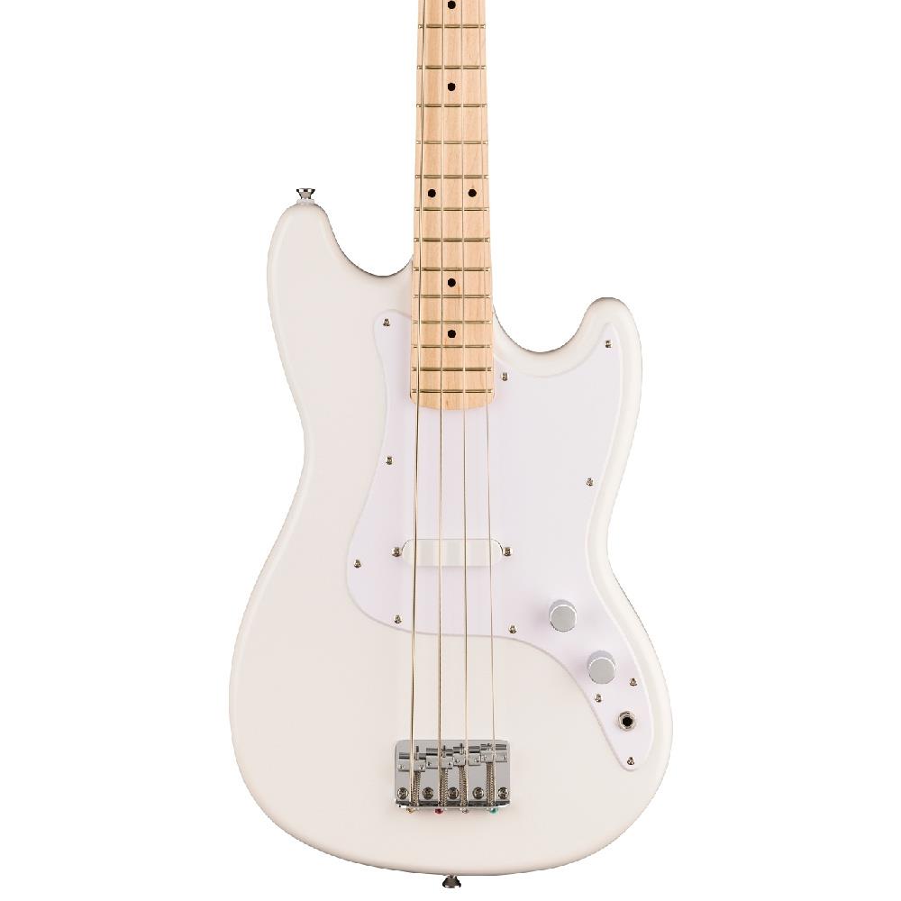 Squier Sonic Bronco Bass Akçaağaç Klavye WPG Arctic White Bas Gitar 3
