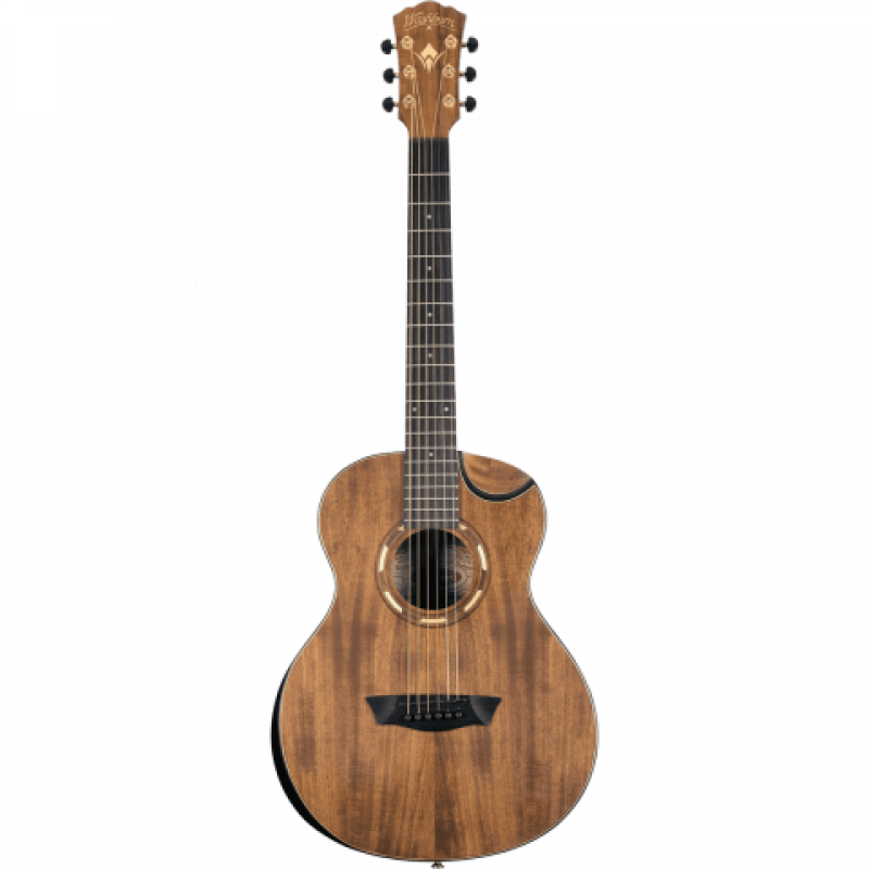 Washburn WCGM55K Comfort G-Mini 5 Koa Akustik Gitar 1