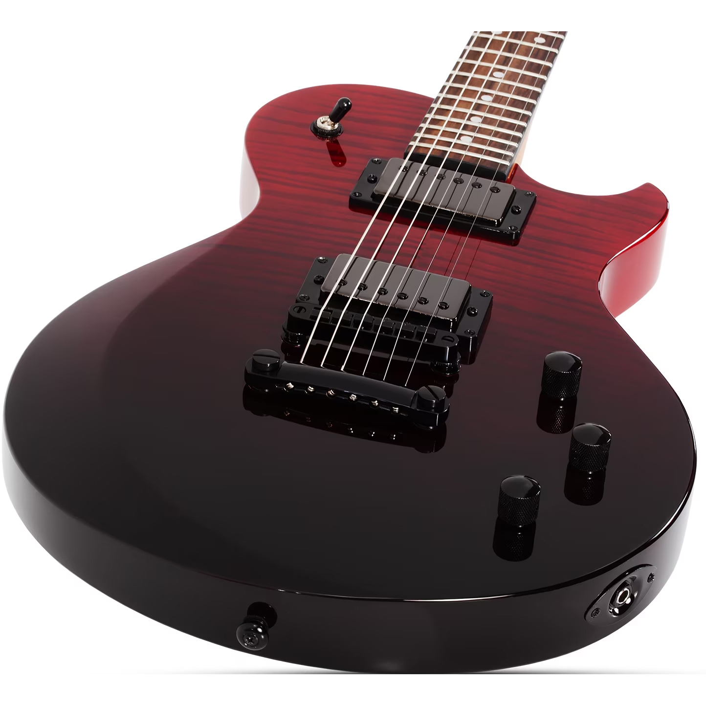 Schecter Solo-II Standard Elektro Gitar (Bloodburstl) 3