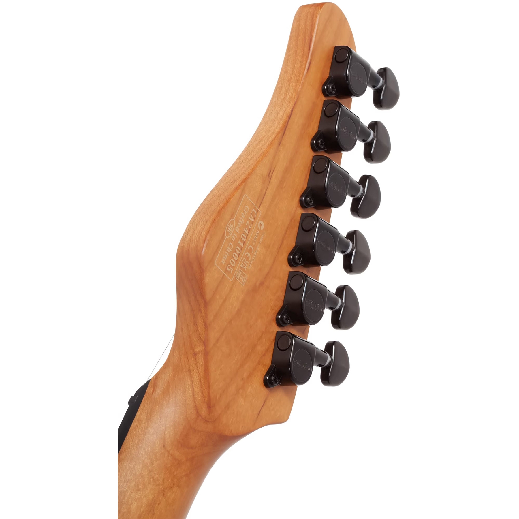 Schecter PT Standard Elektro Gitar (Black Fade Burst Burl) 7