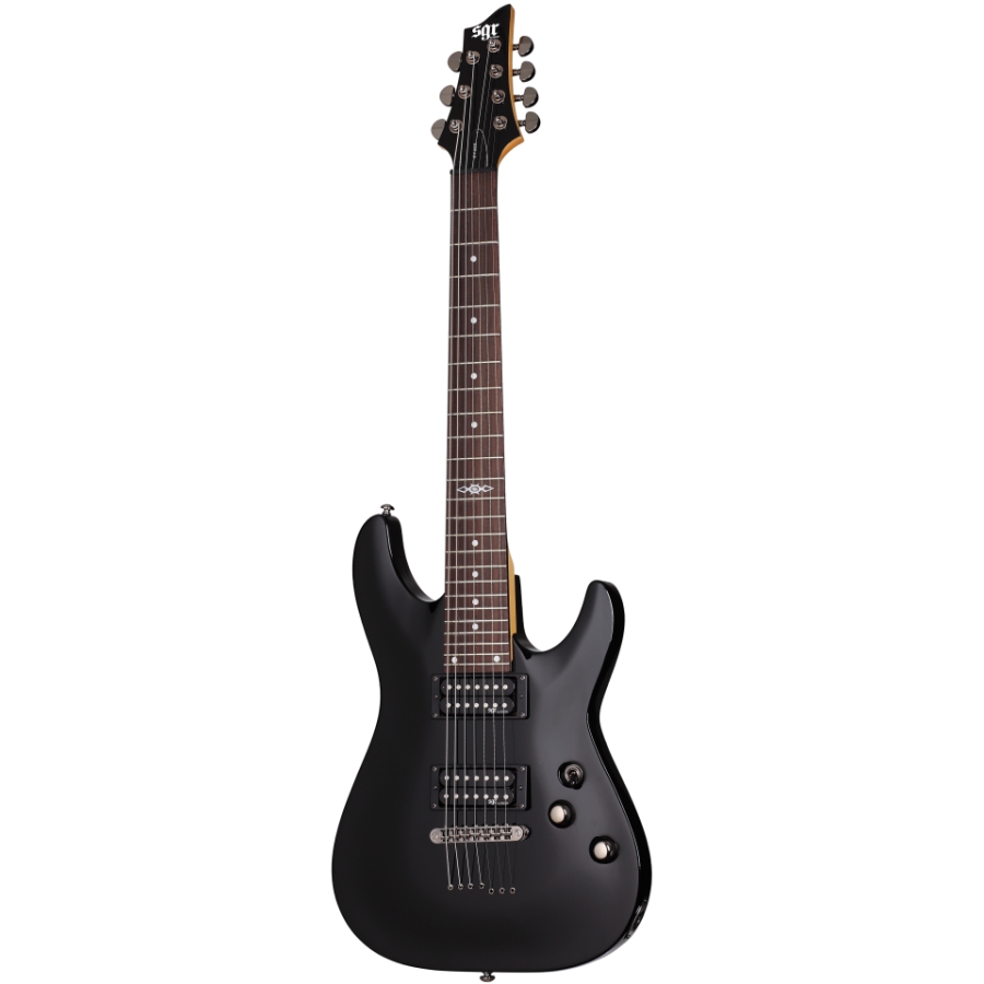 Schecter SGR C-7 Elektro Gitar (Gloss Black) 1