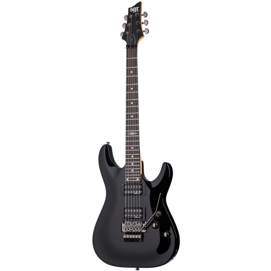 Schecter SGR C-1 FR Elektro Gitar (Gloss Black) 1