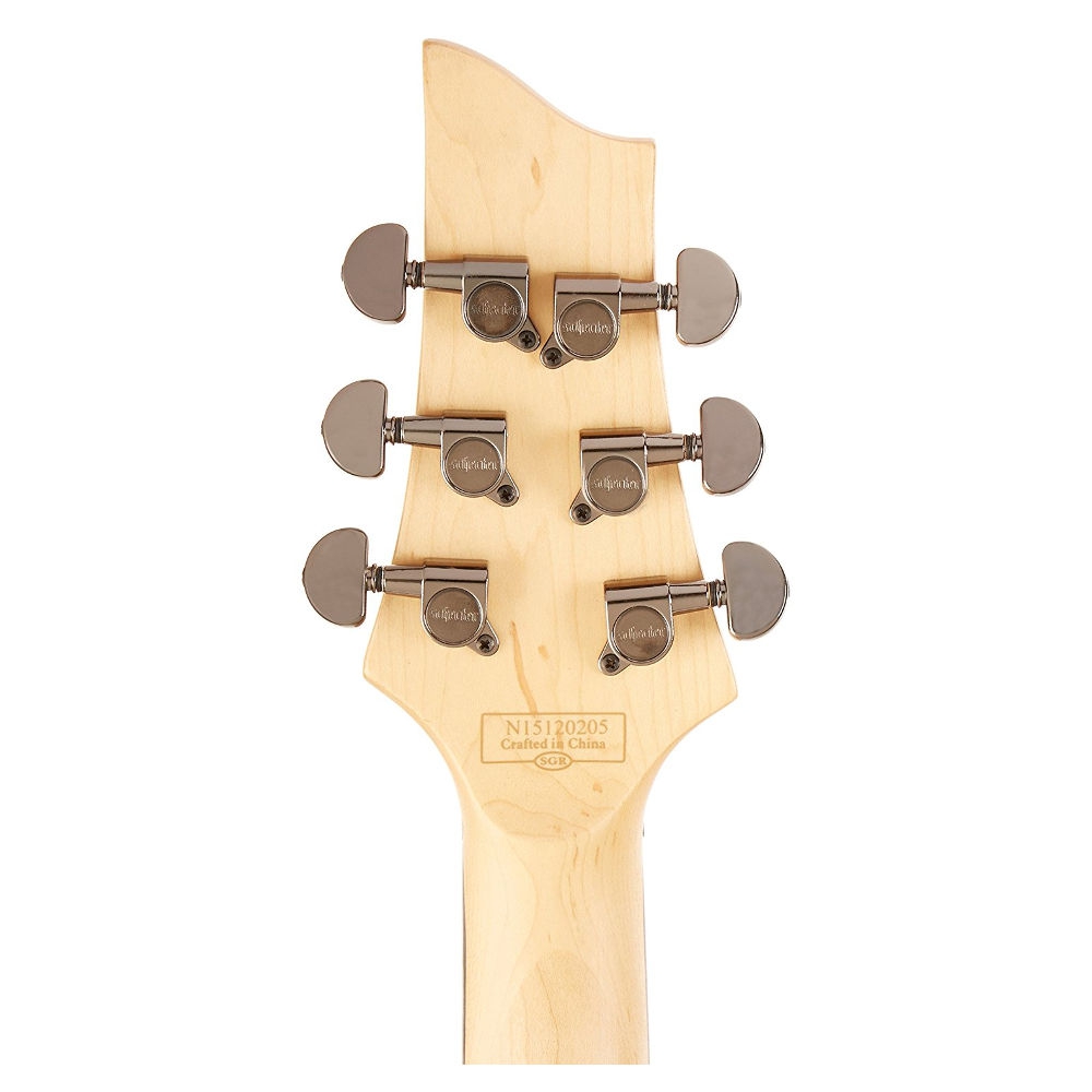 Schecter SGR C-1 Elektro Gitar (Walnut Satin) 4