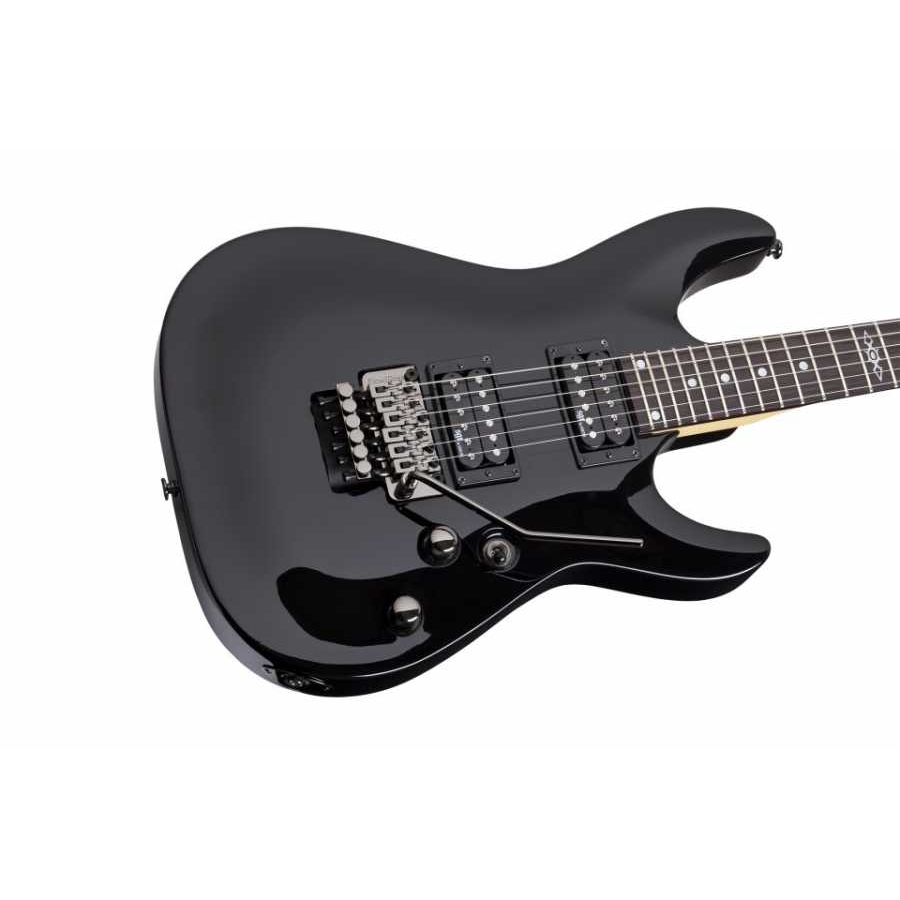 Schecter SGR C-1 FR Elektro Gitar (Gloss Black) 3