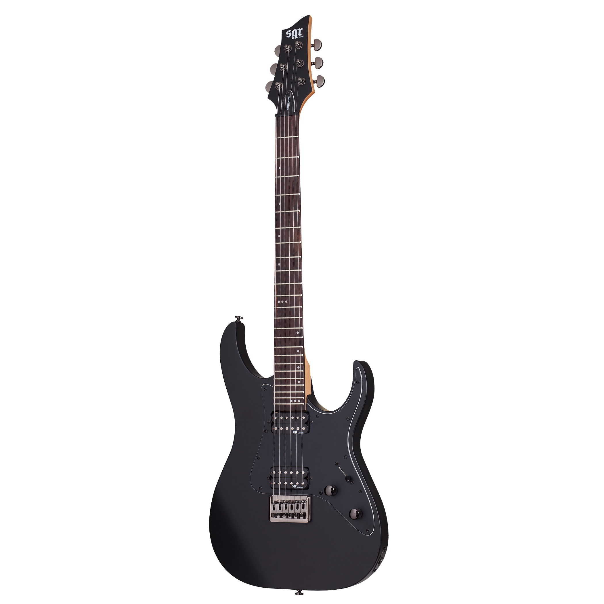 Schecter BANSHEE-6 SGR Elektro Gitar (Mat Siyah) 1