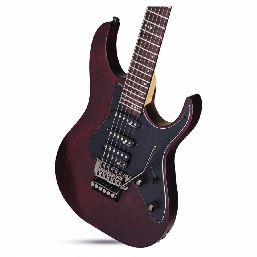 Schecter BANSHEE-6 FR SGR Elektro Gitar (Walnut Satin 3
