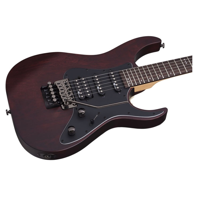 Schecter BANSHEE-6 FR SGR Elektro Gitar (Walnut Satin 4