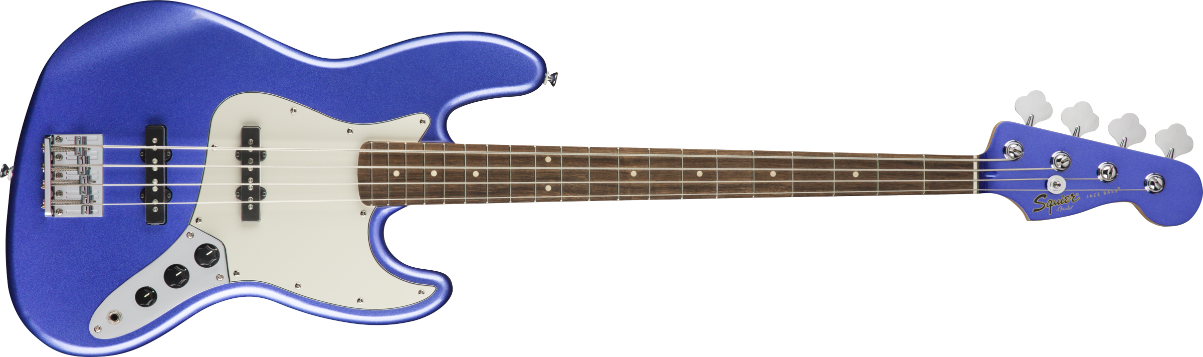 Squier Contemporary Jazz Bass Laurel Klavye Ocean Blue Metallic Bass Gitar 1