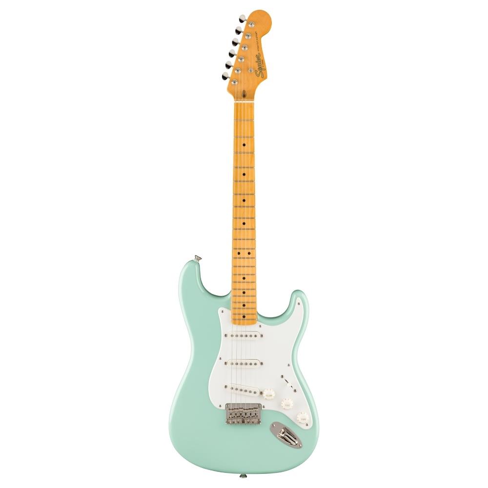 Squier Classic Vibe 50s Stratocaster Hard Tail Akçaağaç Klavye Surf Green Elektro Gitar 1