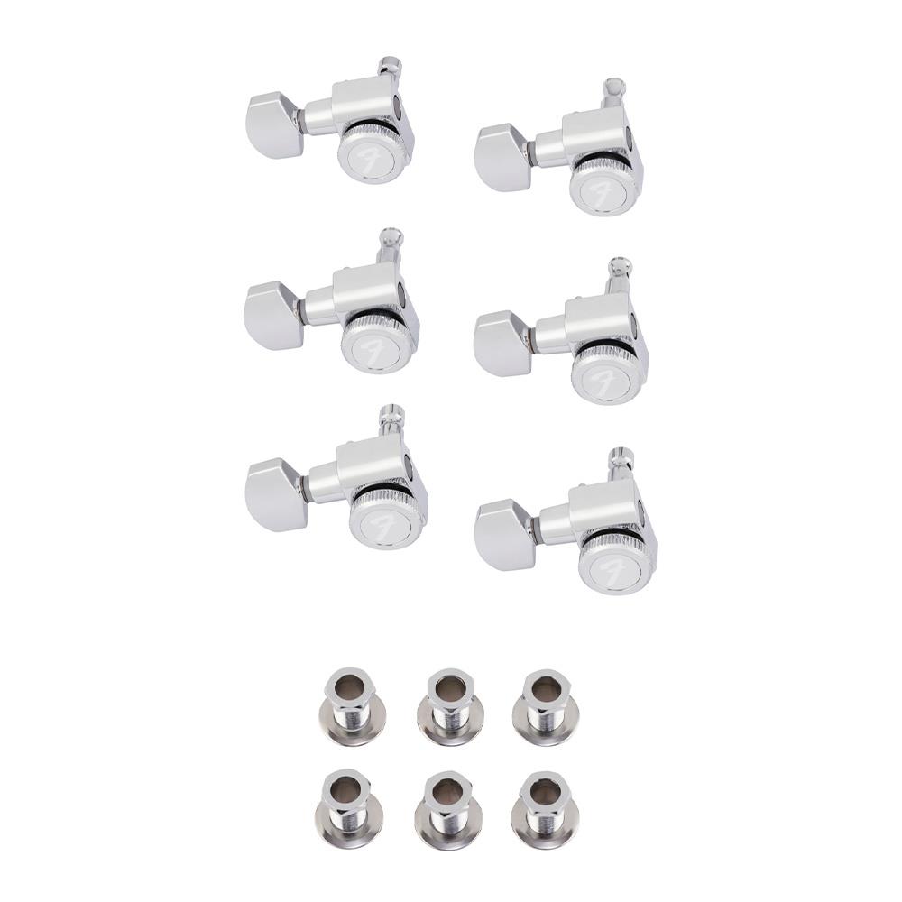 Fender Kilitli Strat/Tele Staggered Solak Polished Krom 6 Akort Burgusu 2