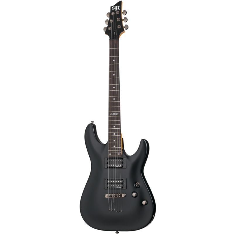 Schecter SGR C-1 Elektro Gitar (Midnight Satin Black) 1