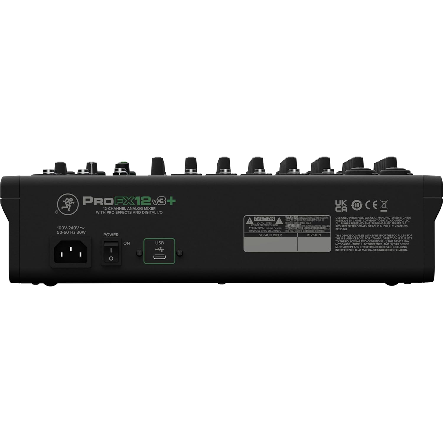 Mackie ProFX12v3+ 12-Kanal Mikser 4