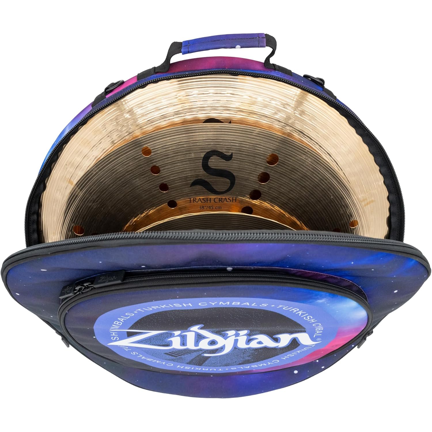 Zildjian 20" Student Zil Çantası (Purple Galaxy) 2