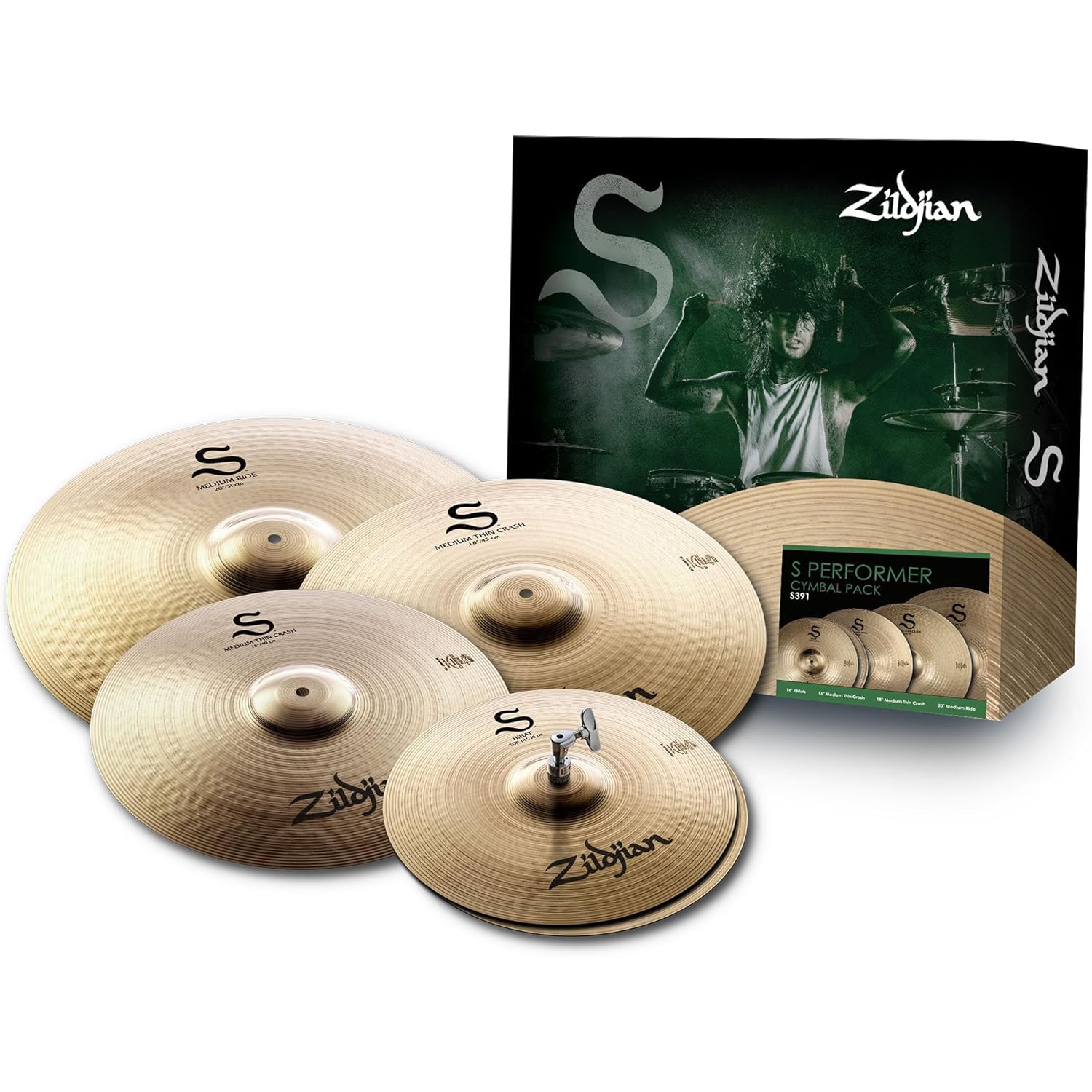 Zildjian S Zildjian Performer Zil Seti (14HH/16C/18C/20R) 1
