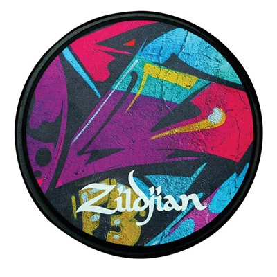 Zildjian ZXPPGRA12 12" Grafitti Practice Pad 1