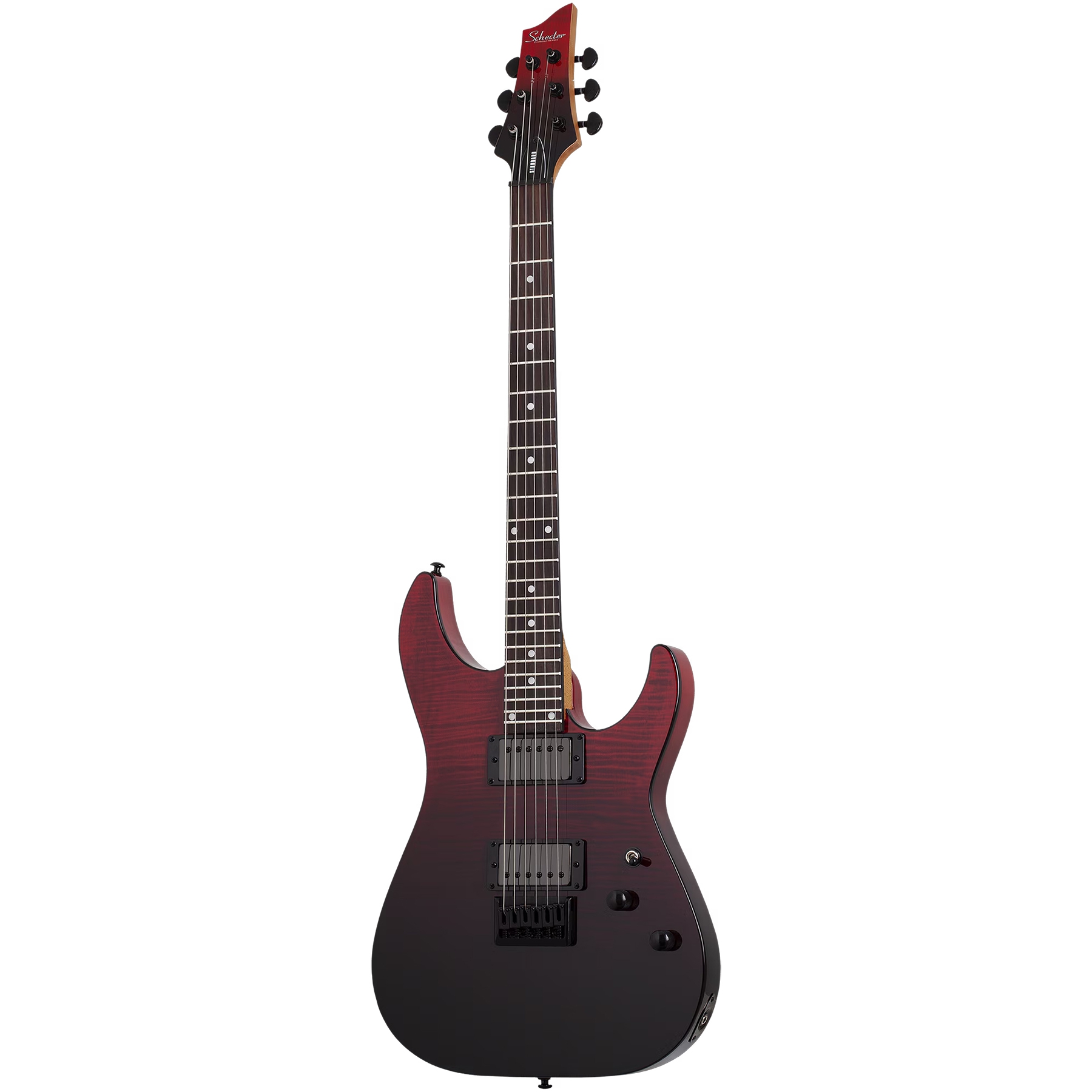 Schecter C-1 Standard Elektro Gitar (Blood Burst) 1