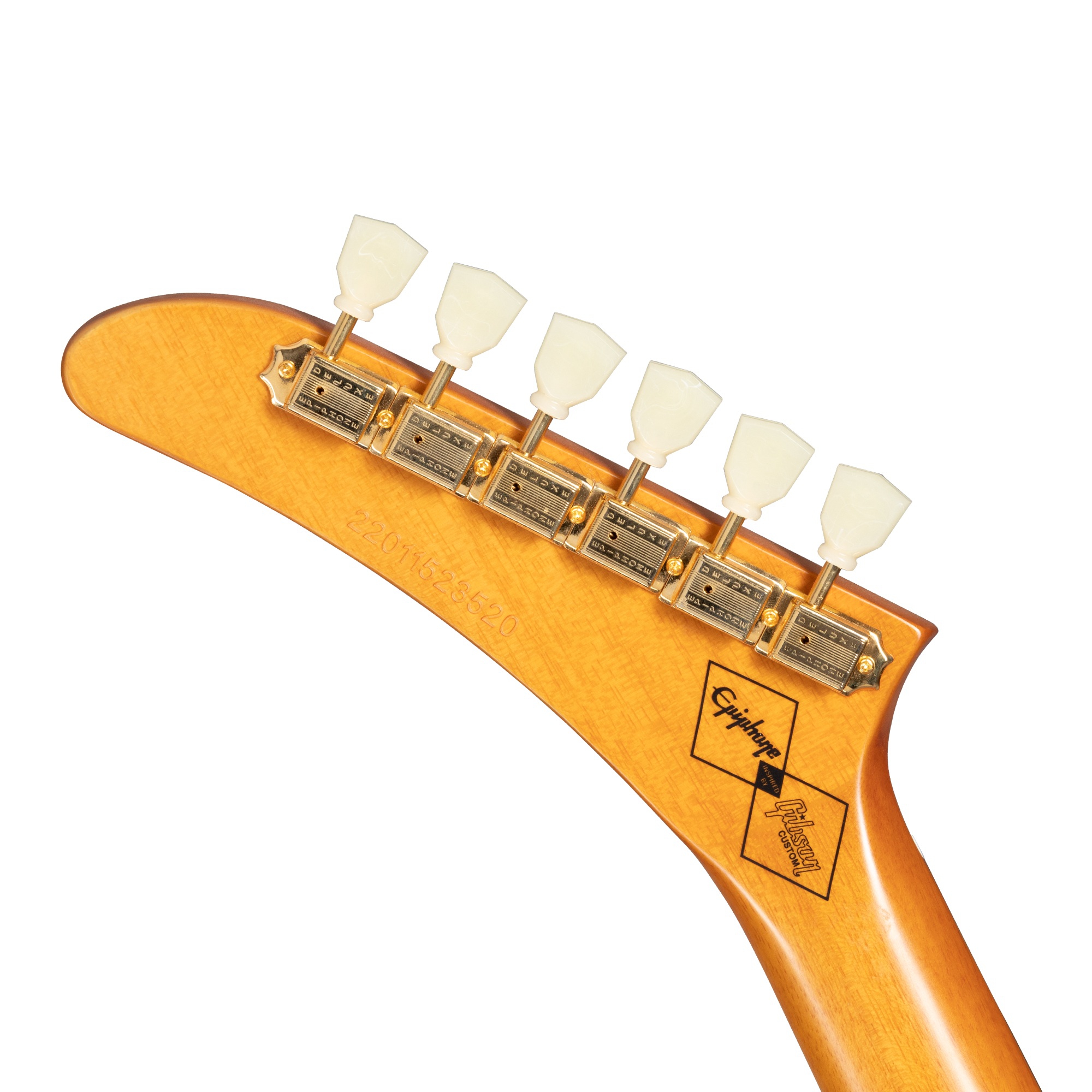 Epiphone 1958 Korina Explorer Elektro Gitar (Aged Natural) 8