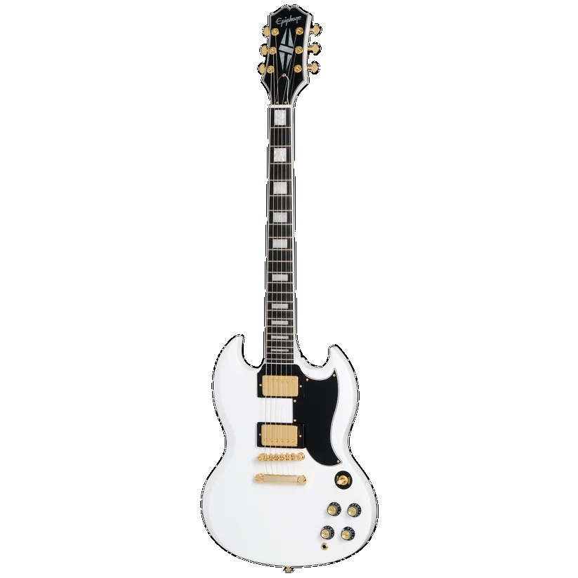 Epiphone SG Custom Elektro Gitar (Alpine White) 1