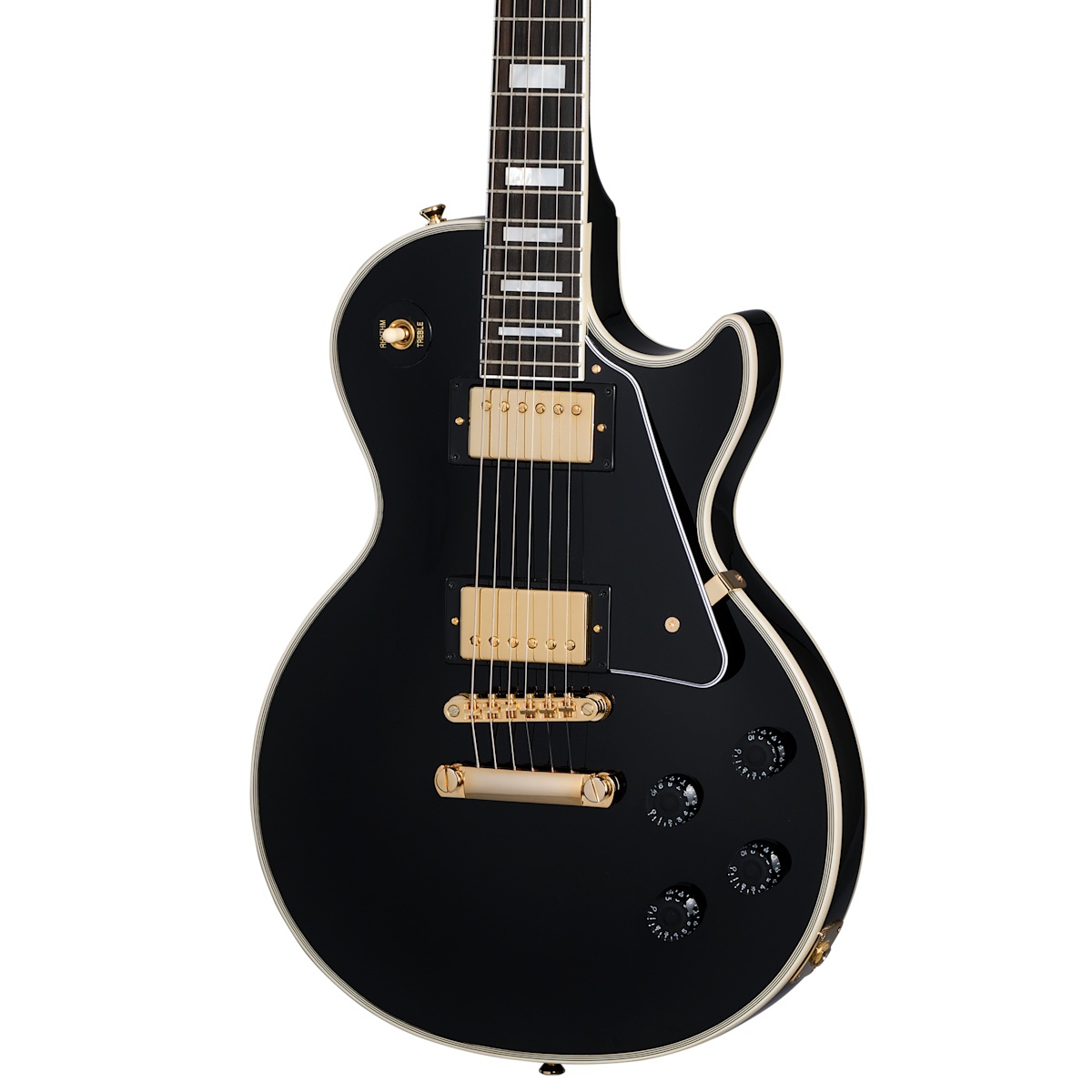 Epiphone Les Paul Custom Elektro Gitar (Ebony) 2