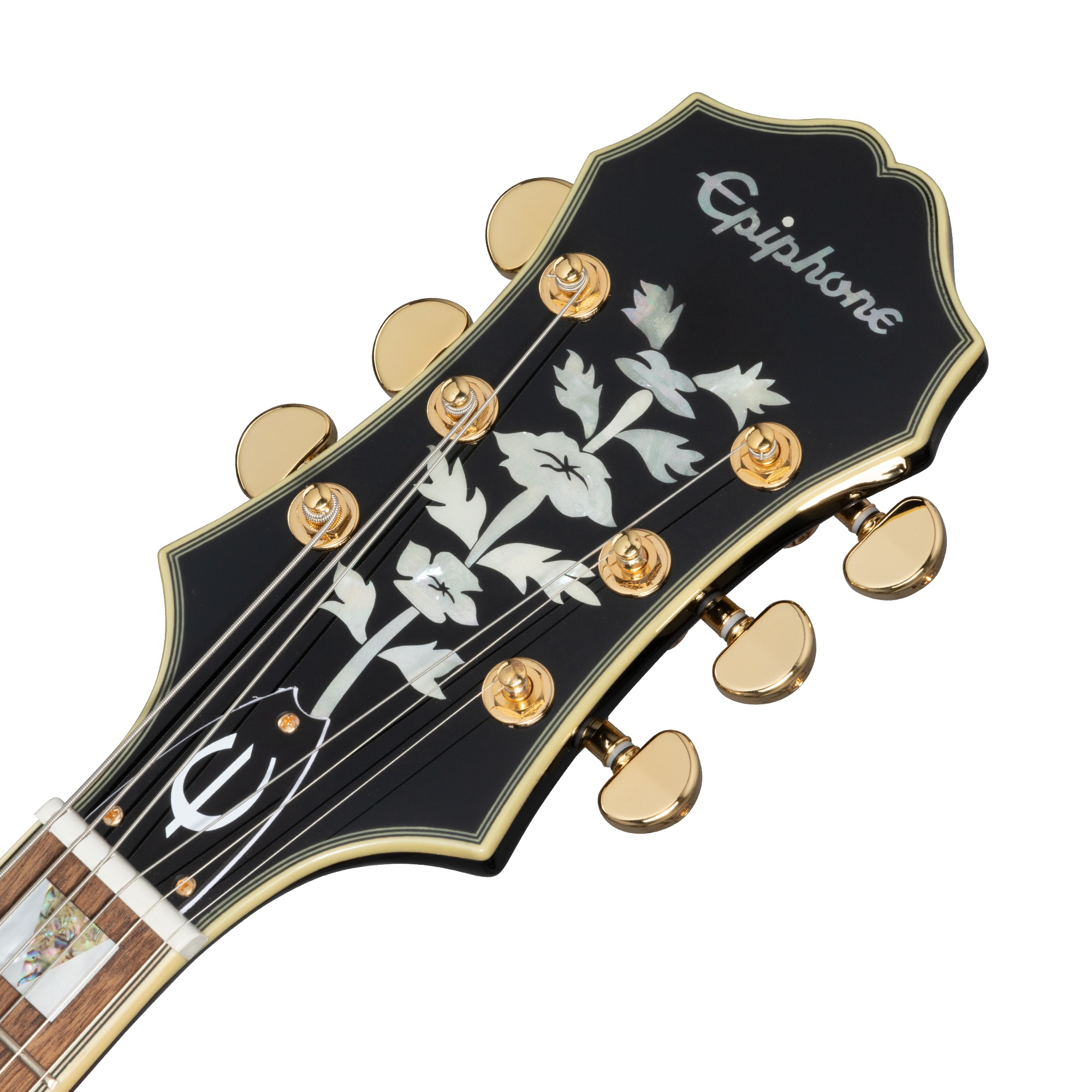 Epiphone Broadway Hollow Body Elektro Gitar (Vintage Sunburst) 5