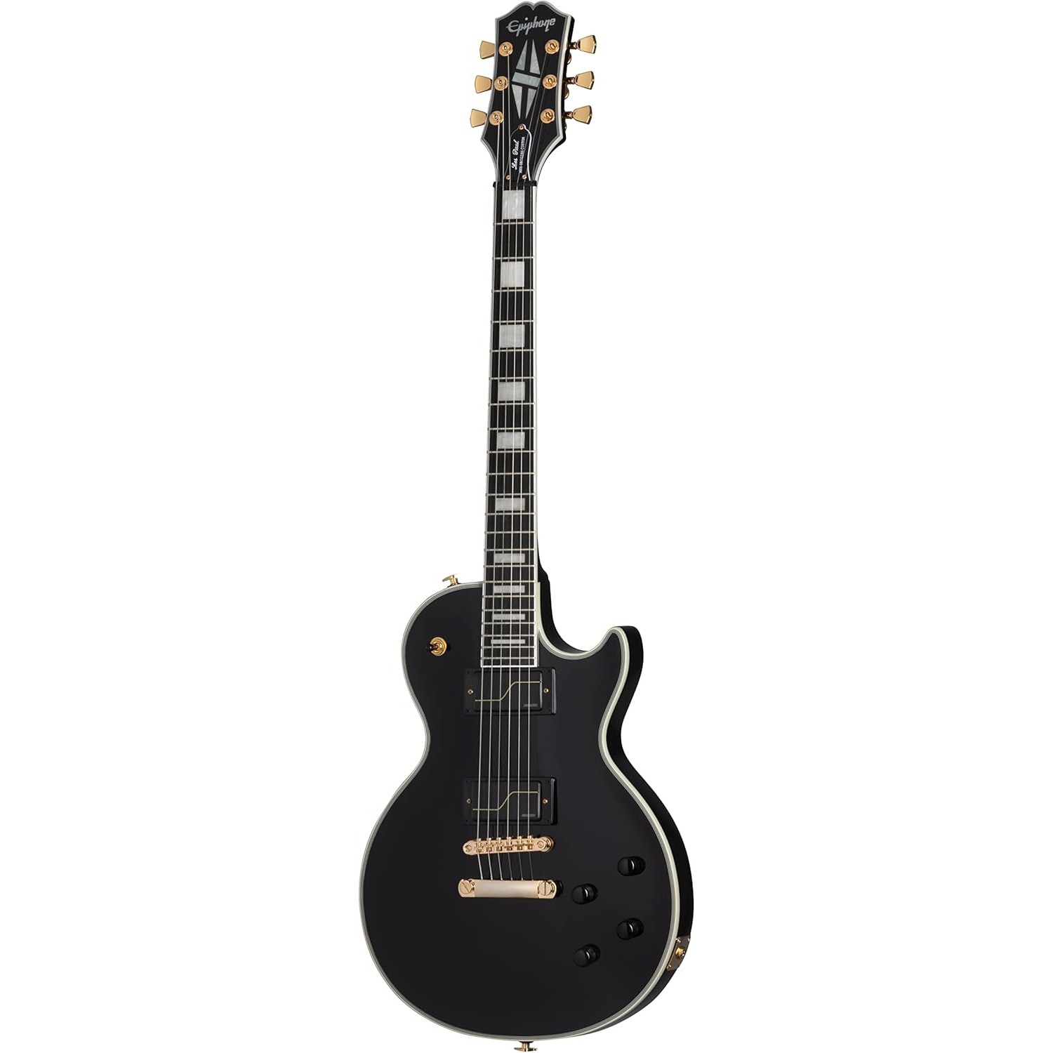 Epiphone Matt Heafy Les Paul Custom Origins Elektro Gitar (Ebony) 1