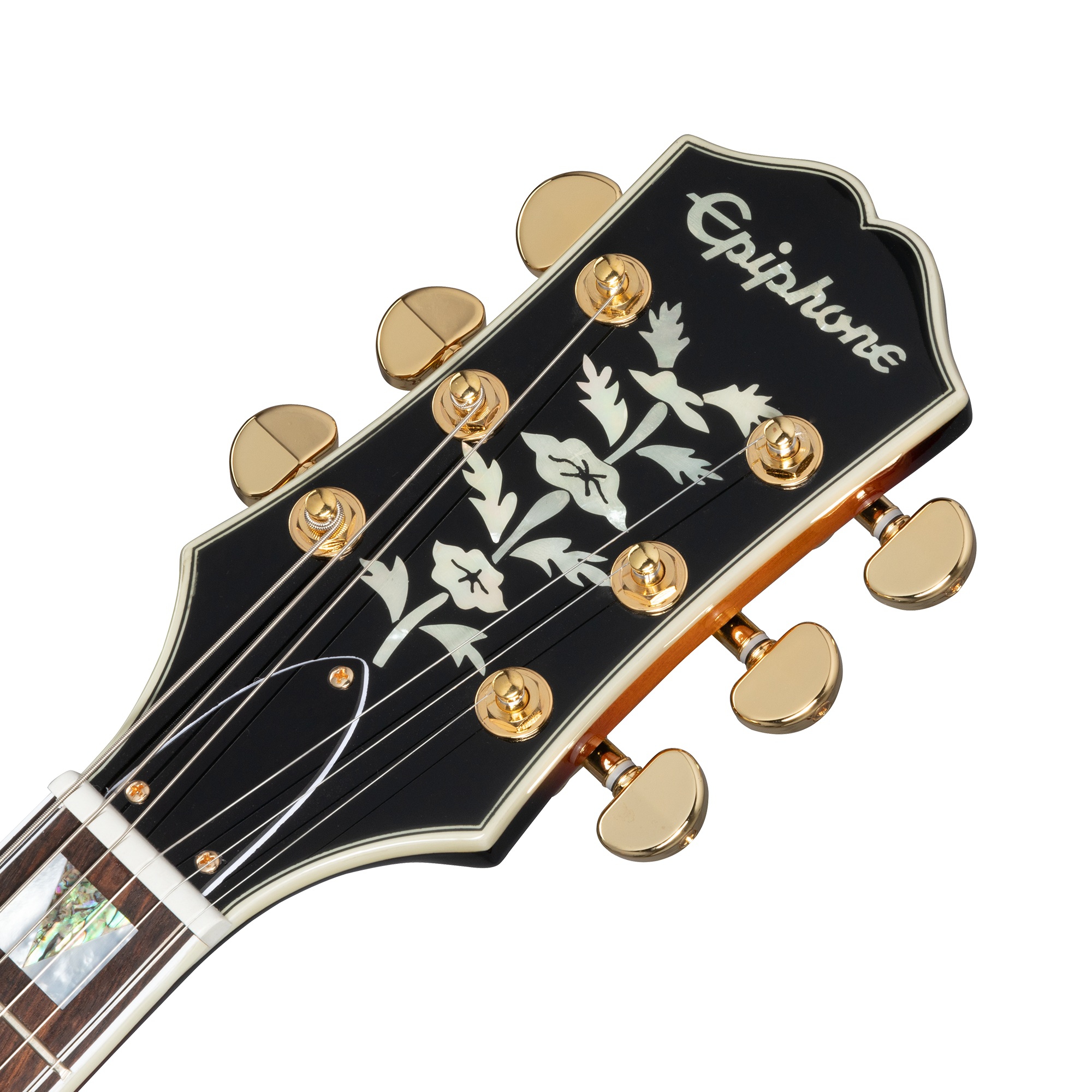 Epiphone Sheraton Frequensator Semi-Hollowbody Elektro Gitar (Vintage Sunburst) 6