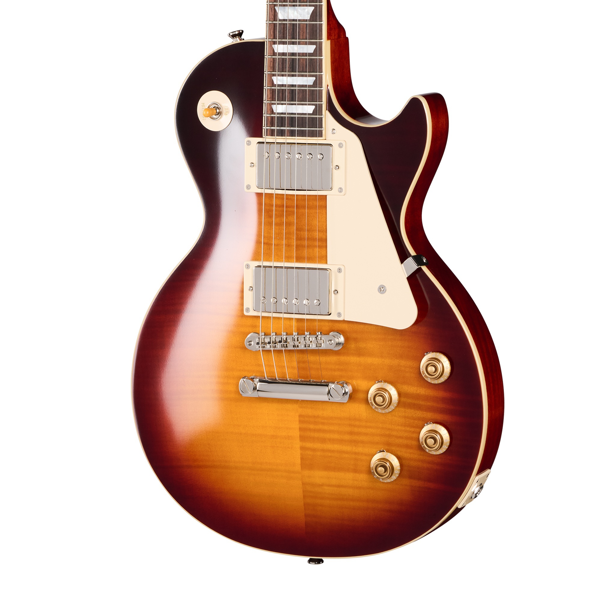 Epiphone 1959 Les Paul Standard Reissue Elektro Gitar (Washed Bourbon Burst) 3