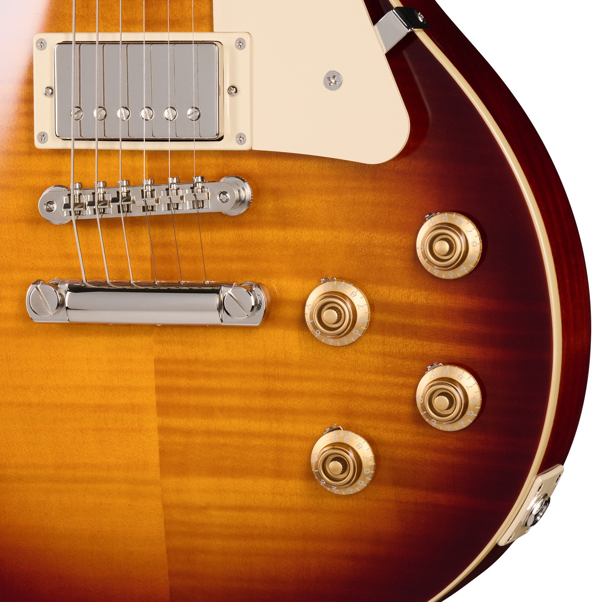 Epiphone 1959 Les Paul Standard Reissue Elektro Gitar (Washed Bourbon Burst) 4