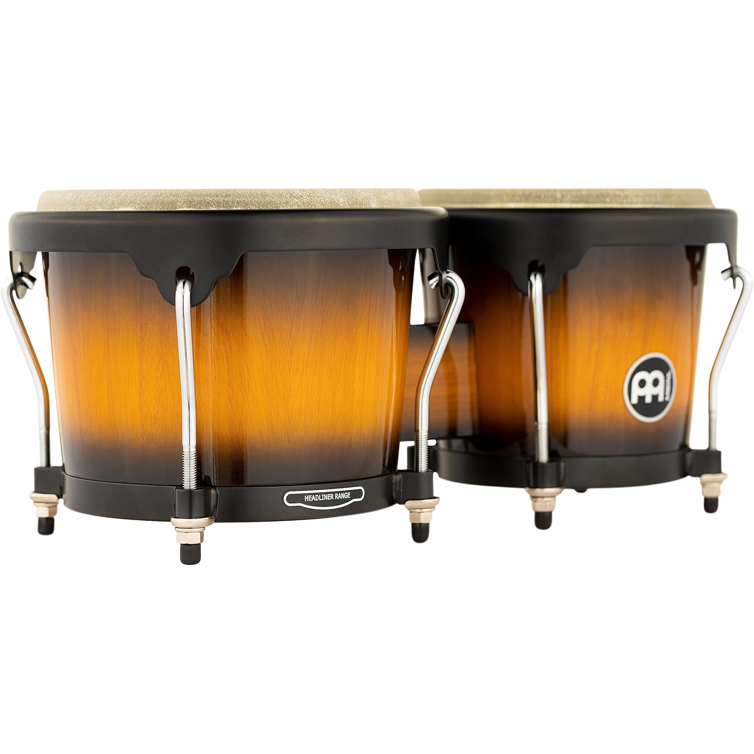 Meinl Headliner Series HB100 Wood 6.75"/8" Bongo Set 2
