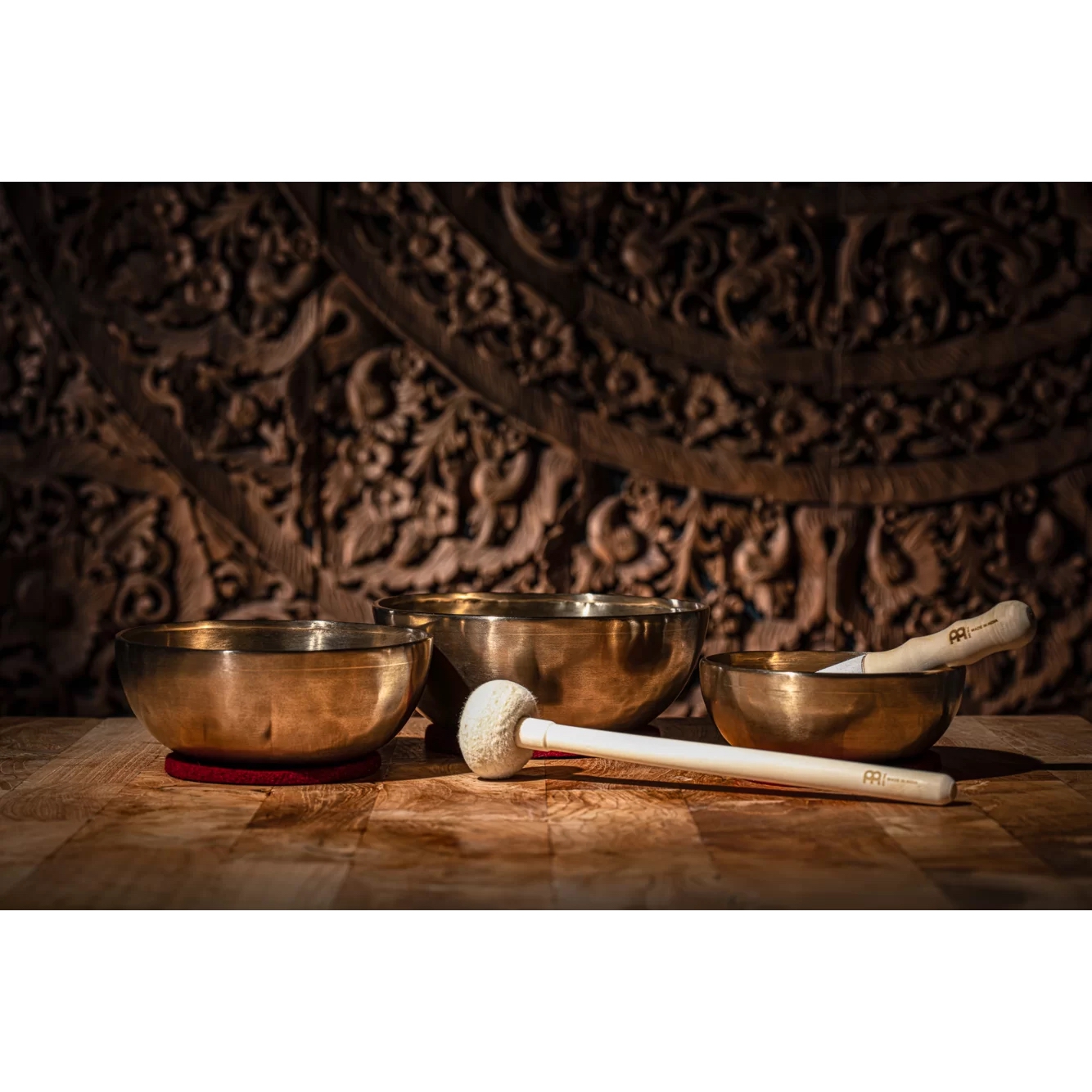 Meinl Sonic Energy SB-E-3100 Energy Therapy Singing Bowl Set 700/1000/1400G (3 Parça) 6
