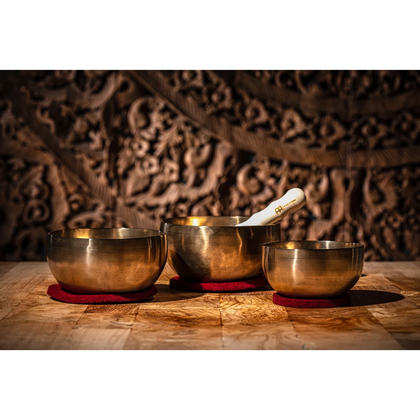 Meinl Sonic Energy SB-U-1950 Universal Singing Bowl Set 500/700/750G (3 Parça) 7